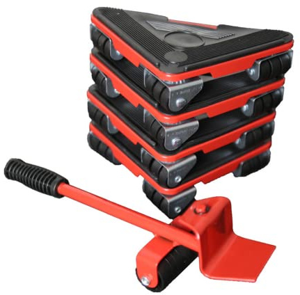 Chariot de déménagement de meubles robuste avec roues rotatives à 360°, parfait pour déplacer facilement les réfrigérateurs, canapés et charges lourdes et solution de transport fiable