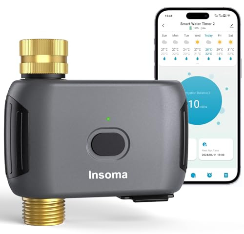 2 Zones WIFI Water Timer (1 Zone Brass Inlet)