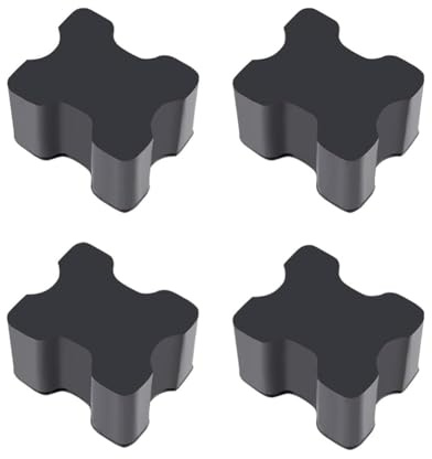 Buhdjfnke Vorderer Federbeinstützkit Schwerlast 4PCS Gummi-Federwegsbegrenzer für 1 Bis 1,5 Federwegserhöhung