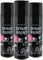 All Purpose Automotive Spray Paint 250ml Can Black Matt Finish Aerosol Metal Interior Exterior Fast Dry Excellent Coverage Adhesion- Black Matt - 3 Pack