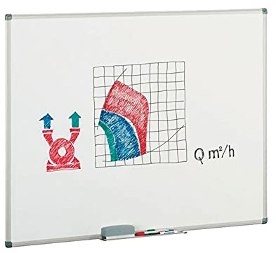 Faibo Whiteboard, laminiert, 122 x 200 cm