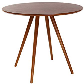 Miliboo Design-Esstisch rund Nussbaum D90 ARTIK