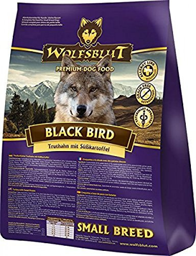 Wolfsblut - Black Bird Small Breed - 7,5 kg - Getreidefreies Hundefutter - Trockenfutter 7,5kg