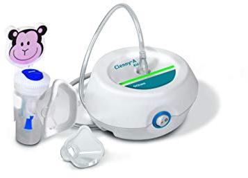 Clenny, Clenny A Kid - Aerosol a Compressore per Utilizzo Pediatrico - Specifico per Bambini e Neonati - 5 Anni di Garanzia