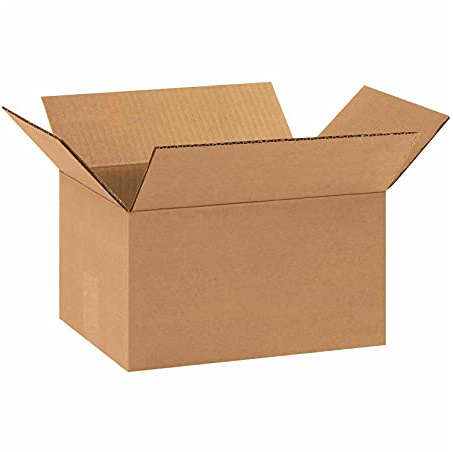 Boîtes en carton Havane 50 x 40 x 15 cm Boîtes d'emballage d'expédition cartons déménagement boîtes en carton ondulé légères solides et résistantes – lot de 5 – Fabriqué en Italie