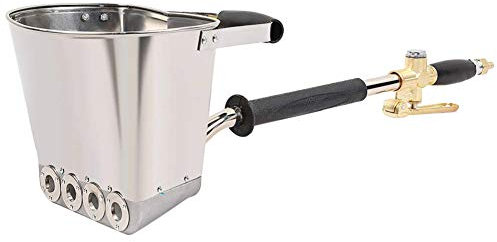Beduan 4 Jet Pneumatic Cement Stucco Sprayer Gun Plaster Mortar Automatic Air Panting Tool for Wall