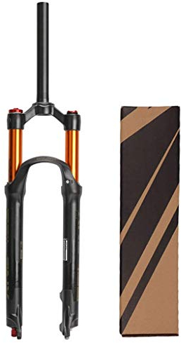 TYXTYX Magnesiumlegierung 26/27,5/29 Zoll Fahrrad MTB Federgabel, Ultraleichte XC Offroad Downhill Luftgabeln Federweg: 120mm
