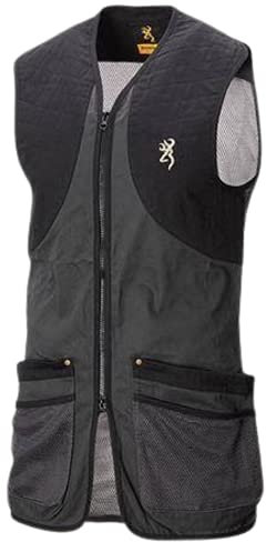 Browning Schießweste Shooting Vest Anthrazit Größe L