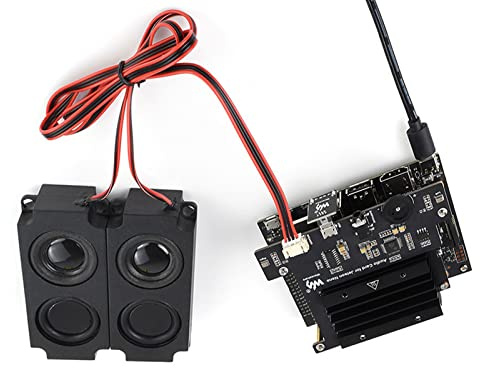 TECKEEN Plug&Play Audio Tarjeta de sonido HAT Kit de altavoces para NVIDIA Jetson Nano Developer Kit