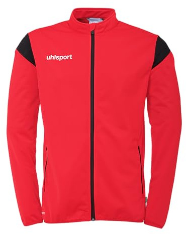 uhlsport Football Squad 27 Classic Unisex Training Jacket Sports Jacket Sweat Shirt without Hood with Zip Pockets