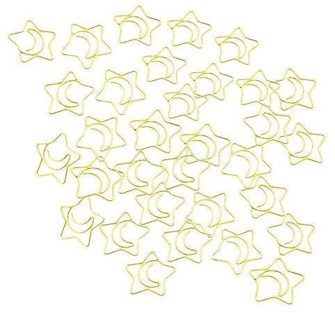 HONMEET 100stücke Mini-bastelklammern Aus Metall Kleine Büroklammern Für Organisation Dekorative Klemmen Für Fotos Und Papiere Praktische Aktenklammern Für Home Office Und Schule