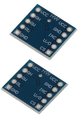 HEALSOPTHY 2stücke Digitaler Potentiometer-modul Für Brückenbalance-anpassung Präziser Sensor Zur Einfachen Handhabung Und Optimalen Nutzung Elektronikprojekten