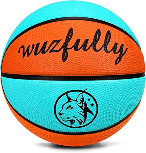 Wuzfully Basketball Kinder Erwachsene Indoor Outdoor Kleine Basketbälle für Drinnen Draußen