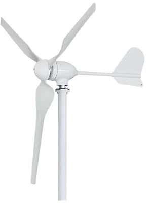 Kit de turbina aerogeneradora, turbina Horizontal de poco ruido de 3000W, generador de energía eólica de 12V/24V/48V for sistema eólico Solar híbrido Generación de energía de alta eficiencia y bajo ru