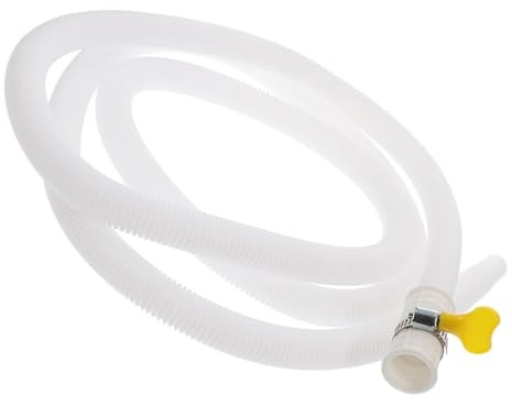 ARTSEWPLY Manguera de Desagüe para Aire Acondicionado Portátil Tubo Extensible de Metros con Abrazadera Resistente Temperaturas Compatible con Lavadoras y Unidades de Aire Acondicionado