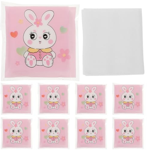 Toyvian Cosmetic Makeup Removal Pads 200pcs Thin Soft Face Cleansing Pads Multi-use for Sensitive Skin Daily Skincare and Travel Use