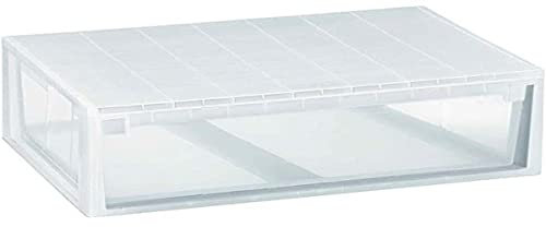 Terry 30553 - Cajón de función múltiple apilable (36L, tamaño XL), color blanco