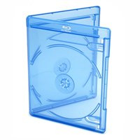 Viva Elite Lot de 100 boîtiers Blu-Ray pour 2 disques Bleu 11 mm