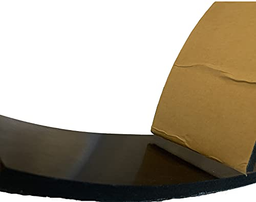 Gummistreifen selbstklebend 4cm breit, Länge und Stärke nach Ihrer Auswahl, Industriequalität bis 10m Länge (10mm stark, 7m lang)