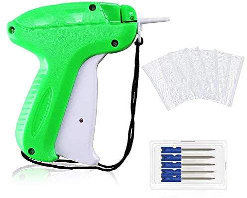 ZIOYA Etikettierpistole + 5 Ersatznadeln + 5000 Heftfäden Heftpistole Etikettiermaschine Etiketten Pistole für Kleidung Etiketten Preis Marke Tags Schild Label Hut