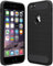 LFstore-IT COVER CARBON LOOK compatibile con APPLE iPhone 5 / 5S / SE - CUSTODIA SILICONE NERO