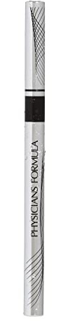 Physicians Formula Eye Booster Super Slim Liquid Eyeliner, Wasserfester Eyeliner in Schwarz mit einem Wirkstoffkomplex für Stärkere Wimpern, Natürliches Finish, für Sensible Haut Geeignet, Ultra Black