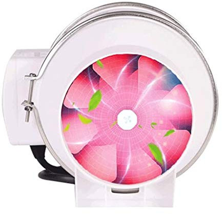 SaryEdge Ventola di Scarico silenziosa per Ventilazione in Linea del Condotto per Riscaldamento, Raffreddamento, Tende da Coltivazione, Coltura idroponica