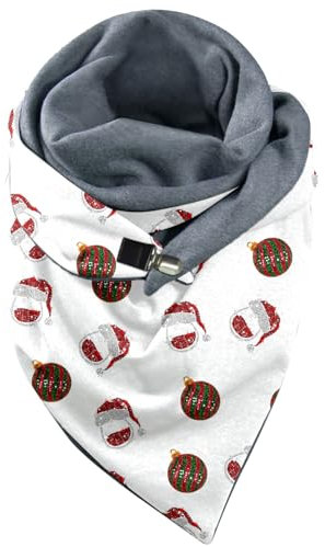 Weihnachtsschal Dreieckstuch Schal Dreieck Damen Winter Damen Winter Strickschal Dreieck Warme Weich Dreiecksschal Mit Lederschlaufe Einfarbig Gestrickt Herbst Halstuch Schlauchschal