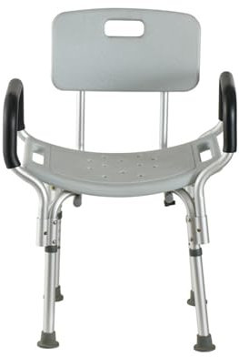 Sedia Da Doccia Con Schienale,Sedile Vasca Da Bagno Per Adulti,Sedia Da Bagno,Sedile Da Doccia Da Vasca, Sedia Regolabile In Altezza,Ausilio Supporto Per Anziani - Sedia Da Vasca Da Bagno