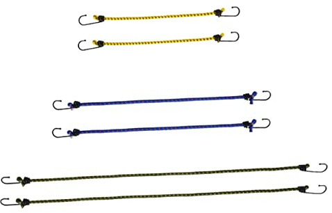 Ipetboom 6stücke Bungee-Seil Außenbereich Langlebige Camping-Zelt-strippen Elastische Schnur Zum Befestigen Von Gegenständen Praktisches Zubehör Für Outdoor-aktivitäten