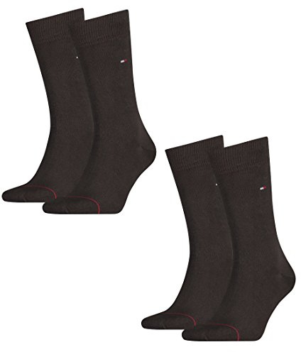 Tommy Hilfiger Herren Clssc Socken, Kensington Brown, 43-46 EU