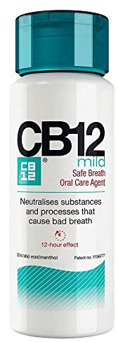 CB12 Mild Mint Menthol Mouthwash (250ml) - Pack of 2
