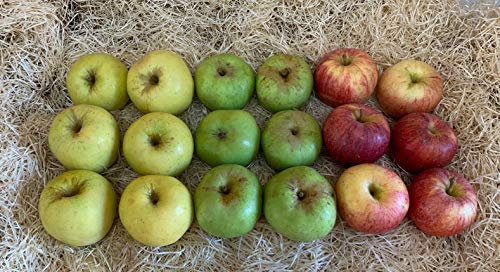 Caja Todo Manzanas 3,5 kilos - Producción propia Venta directa Producto fresco (Variedades Golden, Fuji y Reineta)