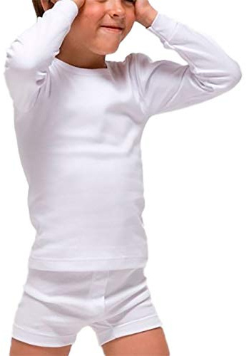 RAPIFE Pack 2 - Camiseta Interior Manga Larga térmica niño (8)