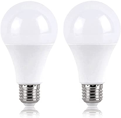 YIKEGE LICHT Übergröße 2er E27 LED Birne 20W 2200 Lumen LED Glühbirne ersetzt 150-180W Lampe A95 Leuchtmitte 3000 Kelvin Warmweiß LED Bulb 270° Energiesparlampe für Geschäft Büro Garage Lager Garten