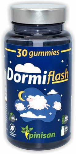 PINISAN DORMIFLASH 30gummies. – produit spécialisé pour un usage quotidien, s’intègre facilement dans une routine de tous les jours, poids 30 g et facilite la prise en charge de votre bien-être au quo