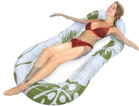 Flotteurs de piscine gonflables | Salon de piscine flottant gonflable - Flotteur de chaise longue de piscine de bronzage pour bronzer, baignoire de bronzage, tapis de bronzage de radeau de salon d'eau