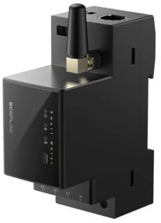 Powerness® EcoFlow Smart Stromzähler für Balkonkraftwerk, Intelligente Energieüberwachung für das ganze Haus, Kompatibel mit EcoFlow STREAM Balkonkraftwerk, Einfach zu installieren (0% MwSt)