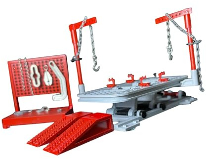 harayaa Ensemble de Pont élévateur pour Garage à L'échelle 1:64, Garage Miniature, Accessoire pour Décor D'atelier Automobile à Monter Soi-même