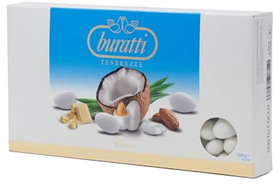 Buratti Confetti Dragées Cœur Coco Tendresses Coco 1 Kg