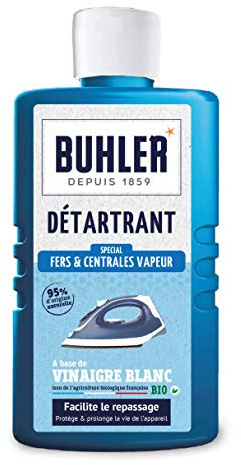 buhler Détartrant Fers à Repasser Flacon de 375 ml - Lot de 3
