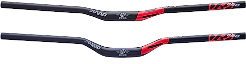 Reverse Base Fahrrad Lenker 31.8mm 790mm schwarz/rot: Größe: 18mm Rise