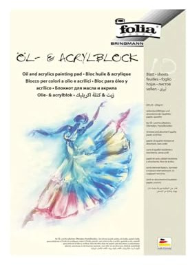 CREATIV DISCOUNT® NEU Öl - & Acrylblock DIN A3, 290 g/qm, 10 Blatt