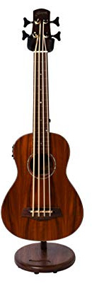 Ruach Original Holz Galanta Ukulele Gitarrenständer - handgefertigt aus Walnuss
