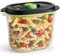 FoodSaver Contenitore Salva Freschezza per Sottovuoto da 1.8 Litri, con Funzione Marinatura, BPA Free, Indicatore del Vuoto, Trasparente