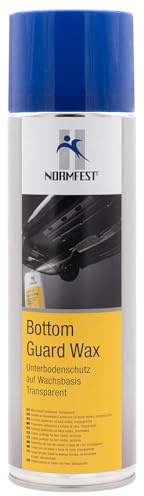 Normfest Bottom Guard Wax – Transparenter Unterbodenschutz auf Wachsbasis mit selbstheilendem Korrosionsschutz, hoher Kriechwirkung und Temperaturbeständigkeit bis 180 °C – 500ml