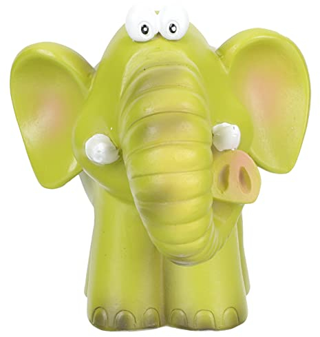 Angoily Elefant Brillenhalter Tier Elefant Elefantenfigur Glück Brillenaufsteller Brillenständer Reichtum Figur Dekofigur Tischdeko für 2022 Neujahr Silvester Grün