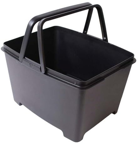 Atranvelo AtranVelo Unisex – Erwachsene Carry Box AVS Farhrradkorb, Schwarz, 24 x 38 x 30 cm