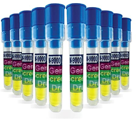 SWIPPER General Screening Drug Testing Kits with Instant Results - Tests for 30 Substances - Easy to Use at Home Drug Test Kit (10-Pack)