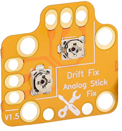 KOSDFOGE 10Pcs Universal Gamepad Joystick Drift Repair Board 3D Thumb Stick Drift Fix Mod Compatible avec PS4 PS5 Compatible avec Xbox Gold